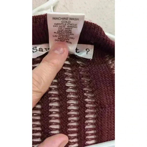 Women's Southwest style cardigan by Say What? Size L - Picture 4 of 6